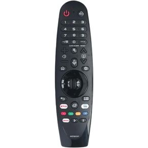 AKB75855501 AN-MR20GA IR Replacement Remote Control fit for LG TV CX BX ZX WX GX UN85 UN73 NANO80 NANO81 NANO85 NANO99 NANO97 NANO95 NANO91 NANO90 NANO86 UN85 UN81 UN80 • MR20GA, Black