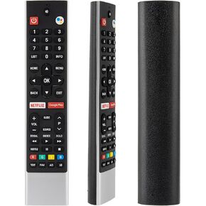 Voice Remote Control Replacement for Skyworth Smart TV, Compatible with Skyworth Android TV HS-7700J HS-7720 40E20300 49G2 49G6 49U5A 50G2A 50UC6200 55G6A11T 65XA8000, with 2 Popular Shortcut Buttons