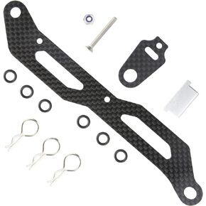 TT-02 Carbon Battery Plate for Tamiya RC Drift/Buggy Car TT02 TT02B Chassis Upgrades Replace Parts