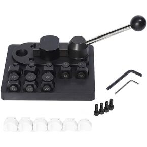 Lakimi Ring Bending Tool - Ring Bender Machine with Nylon Dies Ring Making Tool, Ring Measurement Tool, Multi-Functional Jewelry Making Tool B05N