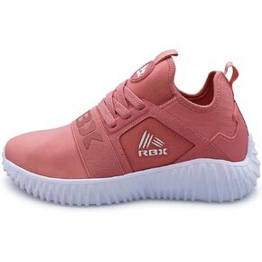RBX Active Women's Training Shoe Slip On Lace Up Breathable Knit Running Sneaker