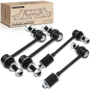 A-Premium Set of 4, Front & Rear Sway Bar Links Kit Stabilizer Bar Links Compatible with Toyota Sequoia 2001 2002 2003 2004 2005 2006 2007