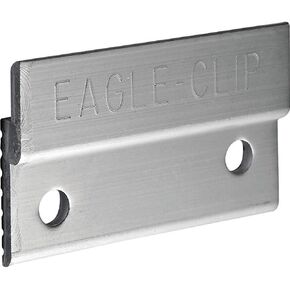 2" Z-Clips, 100 Pieces (50 Pairs) for Hanging Panels, Partitions, Picture Frames, Mirrors