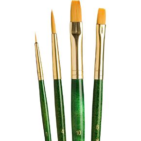 Princeton Real Value Series 9000 Green Handled Brush Sets 9116 Set of 4 in Saudi Arabia