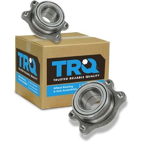 TRQ Wheel Bearing Module Rear Left & Right Pair Set for Nissan 240SX 300ZX