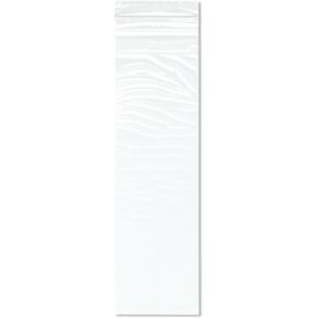 Plymor 4" x 14" (Pack of 100), 2 Mil Zipper Reclosable Plastic Bags