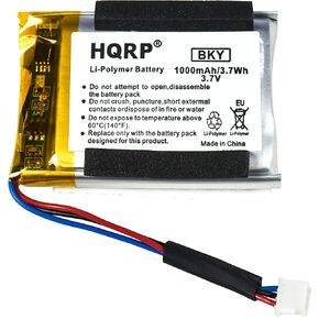 HQRP Battery Compatible with Turtle Beach Elite 800, Elite 800x Wireless Headset 3.7V 1000mAh FT083040P