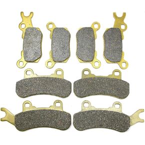 Master Chen Front Rear Brake Pads for Can Am Defender Traxter HD7 HD8 HD9 HD10 2016 2017 2018 2019 2020 2021 2022 2023 (Excluding MAX PRO 6x6) Brakes FA682 FA683 FA684 FA685 MC0474