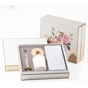 ESNA HOME Aromatherapy Scented Votive Candles Gift Set | 4 Natural Soy Candles Gifts for Women | Lavender Essential Oils Stress Relief | Luxury Candles Gift with Gift Box | Birthday Gifts for Friends