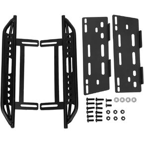 Metal Side Step Board, Footboard Pedal Plate Simulation Foot Pedal for Axial SCX10 II 90046 Crawler 1/10 RC Car Pedals RC Side Board RC Crawler Side Pedal Sliders RC Accessories