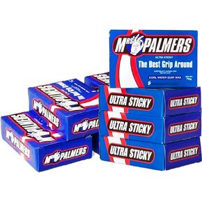 12 Bars Mrs Palmers Surf Wax Cool 58F - 68F (14C - 19C) 12 Bars in Boxes