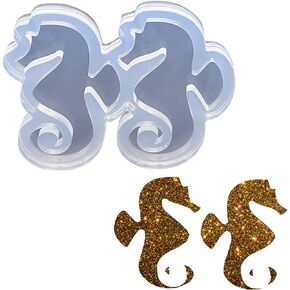 Angel Wings Cute Snake Mold Clear Silicone Mold for UV Resin Epoxy Resin Crafting Jewellery DIY Charms, Chocolate Candy Silicone Mold for Cake Decoration