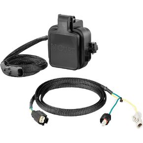 CURT 58267 Protective GMC MultiPro, Chevy Multi-Flex Tailgate Sensor for Towing Accessories, 2-Inch Receiver Hitch Cap