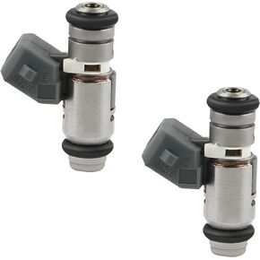 JDMON Fuel Injectors Compatible with Harley Davidson Softail Dyna FLH FLT 2001-2021Replaces IWP162 27609-01B 27609-01 1022-0113 2Pcs