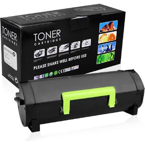 601H (60F1H00) Toner Cartridge Compatible with lexmark MX310dn MX410de MX510de MX511de MX511dhe MX511dte MX610de MX611de MX611dhe MX611dte Toner Cartridge, 10000 Pages Black
