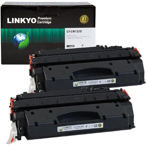LINKYO Compatible Toner Cartridge Replacement for Canon 120 (Black, High Yield, 2-Pack)