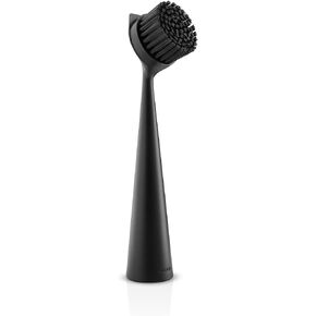EVA SOLO | Dishbrush Nylon | Robust Washing-up Brush with a Practical & Effective Kitchen Scrubber Edge | Multipurpose Cleaning Brush | Danish Design, Functionality & Quality | Black
