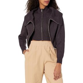Women's Zip Up Layered Sweater