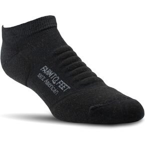 Farm To Feet Unisex Fayetteville Lightweight Light Targeted Cushion Low Cut Socks