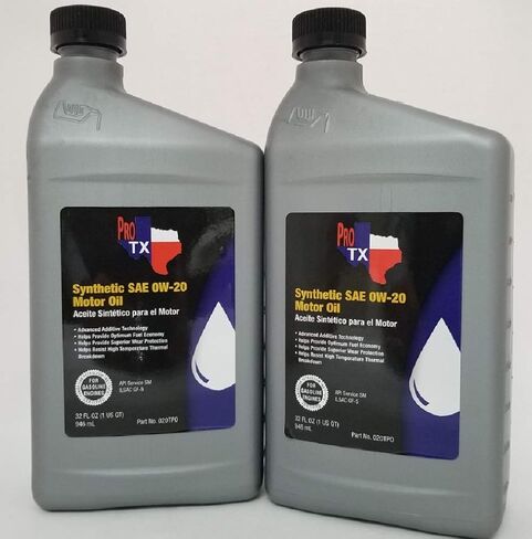 تقنية الإضافات المتقدمة SAE 0W-20 زيت محرك اصطناعي كامل 32 أونصة سائلة (1 US QT) الكمية 2 in Saudi Arabia