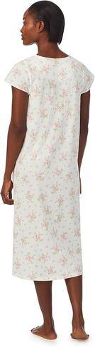 Lauren Ralph Lauren Split-Neck Ballet Gown Ivory Floral MD (US 8-10) in Saudi Arabia