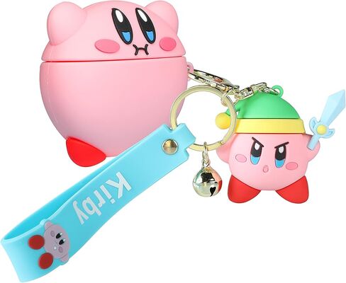 Besoar Keychain Kriy for Airpod Pro 2019/Pro 2 Gen 2022 حافظة كارتونية لطيفة شخصية Kawaii سيليكون تصميم غطاء ثلاثي الأبعاد لـ Airpods Pro متعة مضحكة أنيقة للفتيات والأولاد في سن المراهقة حالات الأطفال Air Pods Pro in Kuwait