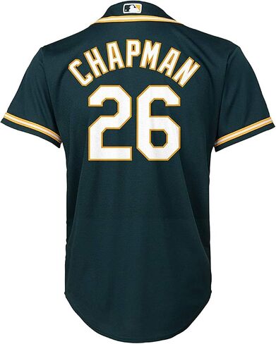 Matt Chapman Oakland Athletics #26 Green Youth Cool Base Alternate Replica Jersey in Saudi Arabia