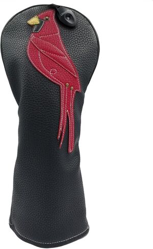 Golf Club Covers Headcovers PU Leather Animal Bird Plant Flower for Driver Fairway Woods Hybrid Protector with Interchangeable Number Tag in Saudi Arabia