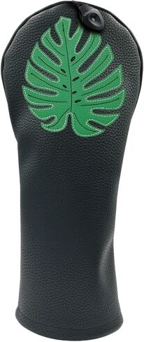 Golf Club Covers Headcovers PU Leather Animal Bird Plant Flower for Driver Fairway Woods Hybrid Protector with Interchangeable Number Tag in Saudi Arabia