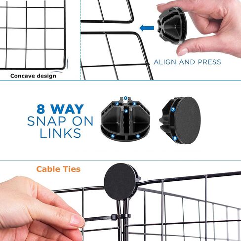 rakkitomato Pool Noodles Holder, DIY Mesh Rolling Storage Organizer Bin for Pool Floats,Swim Toys,Inflatable Balls, Black in Kuwait