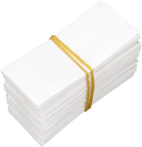 DMiotech 50pcs 23mm Flat 53mm Battery Sleeves PVC Wraps Heat Shrink Tubing for AA Battery White in Kuwait