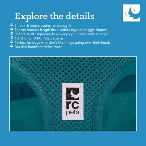 RC Pet Products Step in Cirque Soft Walking Dog Harness، صغير، Splatter، s in Saudi Arabia