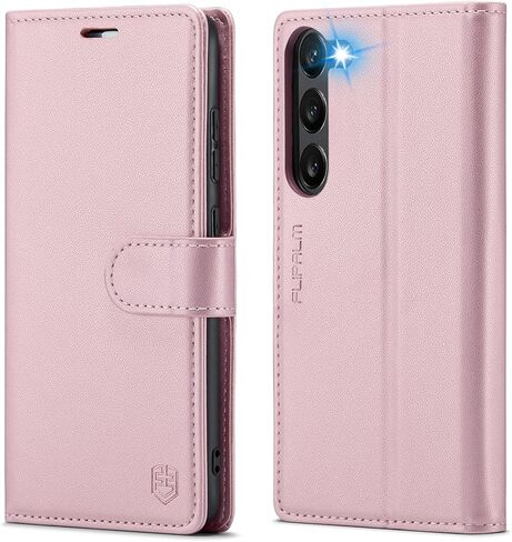 for Samsung Galaxy S23 Plus/S23+ Wallet Case with RFID Blocking Credit Card Holder, PU Leather Folio Flip Kickstand Protective Shockproof Cover Women Men for Samsung S23 Plus Phone case(Black) in Saudi Arabia