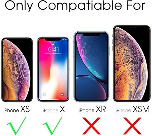 حافظة BENTOBEN iPhone X، حافظة iPhone Xs، 3 في 1 شديدة التحمل من البولي كربونات الصلبة الهجينة الناعمة من مادة TPU المقاومة للصدمات وغير قابلة للانزلاق غطاء حماية لهاتف iPhone X (2017) / iPhone Xs (2018) 5.8 بوصة، أخضر/وردي in Kuwait