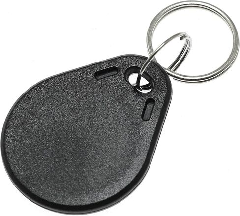 Maxmoral 10 قطعة من البلاستيك الأسود معرف 125 كيلو هرتز RFID قابل للكتابة وإعادة الكتابة T5577 مفتاح فوب للكاتب RFID in Saudi Arabia