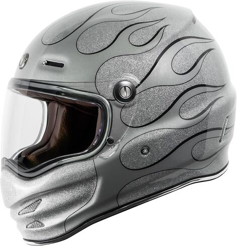 TORC T9 Fiberglass Full Face Retro Motorcycle Helmet DOT & ECE Approved in Saudi Arabia