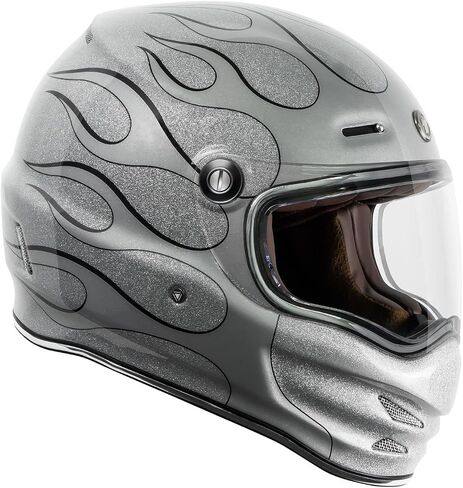 TORC T9 Fiberglass Full Face Retro Motorcycle Helmet DOT & ECE Approved in Saudi Arabia