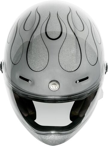 TORC T9 Fiberglass Full Face Retro Motorcycle Helmet DOT & ECE Approved in Saudi Arabia