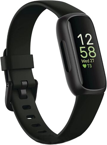 متوافق مع أساور Fitbit Inspire 3 للنساء والرجال، أحزمة ساعة بديلة عصرية قابلة للتعديل، سوار معصم ناعم لتتبع اللياقة البدنية Fitbit Inspire 3 للنساء والرجال - أسود in Saudi Arabia