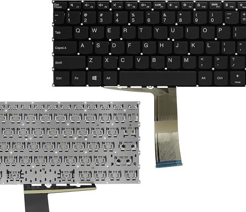 3-15ITL6 استبدال لوحة المفاتيح بإضاءة خلفية أمريكية لجهاز Lenovo IdeaPad 3-15ITL6 3-15ALC6 5-15ARE05 5-15ALC05 5-15ITL05 5-15IIL05 S350-15IML S350-15IIL غير بإضاءة خلفية in Saudi Arabia
