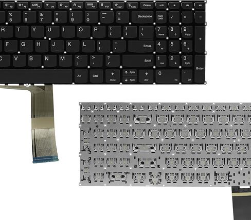 3-15ITL6 استبدال لوحة المفاتيح بإضاءة خلفية أمريكية لجهاز Lenovo IdeaPad 3-15ITL6 3-15ALC6 5-15ARE05 5-15ALC05 5-15ITL05 5-15IIL05 S350-15IML S350-15IIL غير بإضاءة خلفية in Saudi Arabia