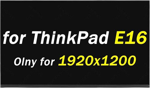 N160JCA-EEL Replacement for Lenovo ThinkPad E16 P16s P16v Gen 1 21BT 21CK 5D10V82408 SD10Z34944 B160UAN03.2 NV160WUM-N43 30 Pin 60hz 16" 1920X1200 LCD Non-Touch Screen Display LED Panel in Saudi Arabia
