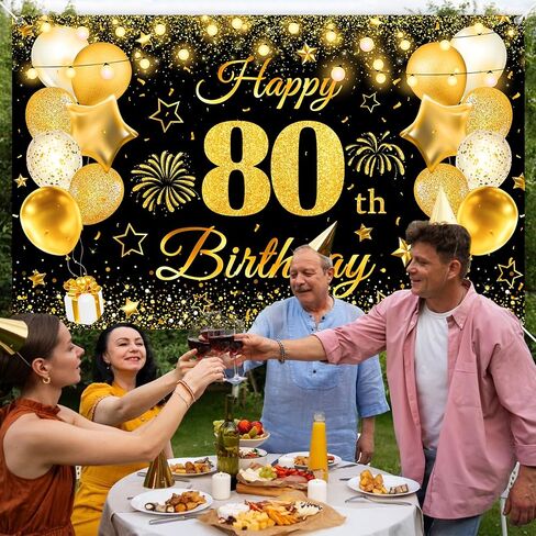 30th Birthday Banner 30th Birthday Decorations for Men 30th Birthday Backdrop Black and Gold 30th Birthday Decorations 30th Birthday Party Supplies in Saudi Arabia