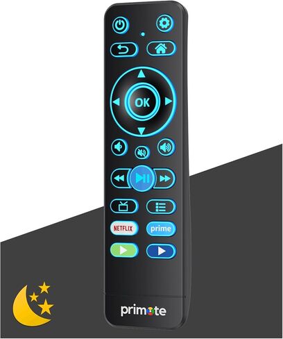 Backlit Remote Replacement for Toshiba/Insignia Smart TV, Compatible with Fire/Roku SmartTV - w/Soundbar Audio Control - (No Voice Search) [NOT for Stick] in Saudi Arabia