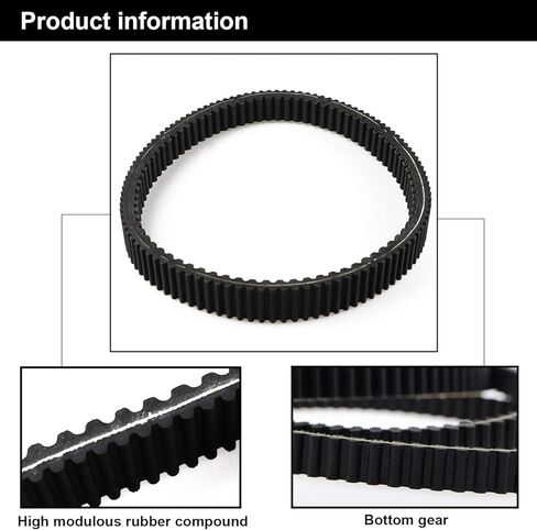 حزام محرك CVT 48G4553 أحزمة الثلج تحل محل 3211080 3211122 3211078 1.44 بوصة × 46.625 بوصة in Kuwait