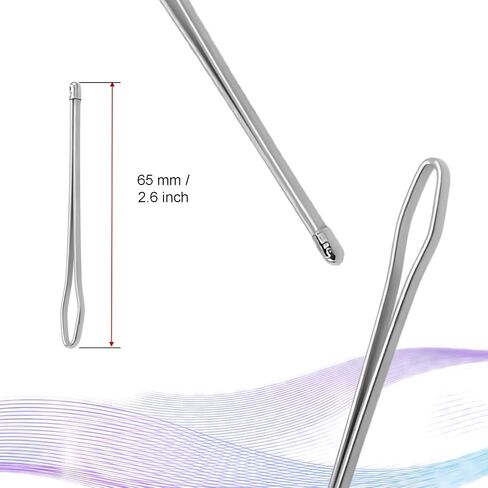 Joyangy Pack of 4 Drawstring Threader, Bodkin Threader Tweezers Sewing Tool, 2.6 + 3.1 Inch Sewing Tweezer Tool for Replacement Drawstring for Sweatpants, Tweezers Clips for Machine Hand Sewing in Saudi Arabia