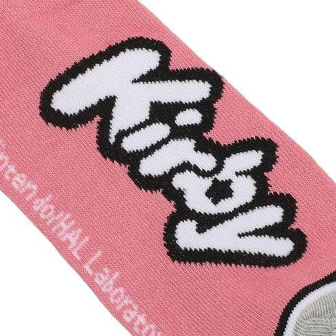 Bioworld Kirby Big Face Pink Knit Casual Crew Socks in Saudi Arabia