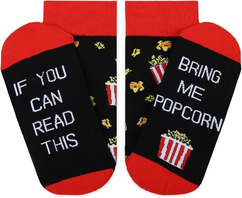 جوارب Benefeet Sox المضحكة إذا كنت تستطيع قراءة هذه الجوارب، أحضر لي تاكو وقهوة وطعام مجنون، جوارب للرجال والأولاد مبتكرة in Saudi Arabia