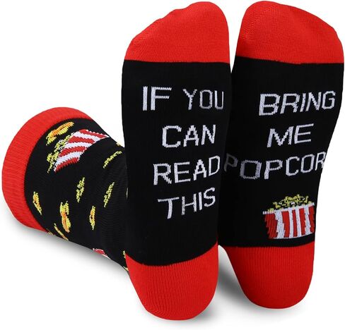 جوارب Benefeet Sox المضحكة إذا كنت تستطيع قراءة هذه الجوارب، أحضر لي تاكو وقهوة وطعام مجنون، جوارب للرجال والأولاد مبتكرة in Saudi Arabia