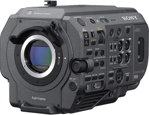 نظام كاميرا سوني PXW-FX9 XDCAM 6K كامل الإطار (الهيكل فقط (PXW-FX9V) عدسة FE PZ مقاس 28-135 مم (SELP28135G) + بطاقة ذاكرة سعة 120 جيجابايت + بطارية BP-U35 + مجموعة مرشح + حقيبة + محفظة ذاكرة + المزيد (متجددة) in Kuwait
